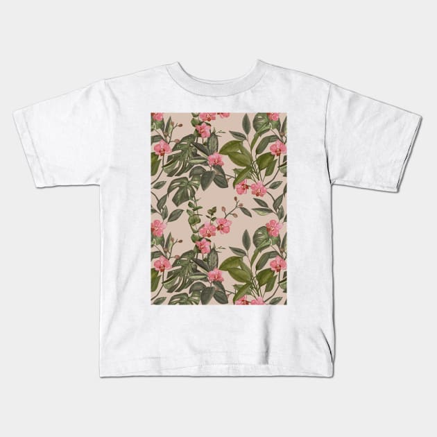 orchid Kids T-Shirt by Levitan's cozy house